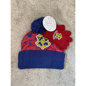 New Harry Potter Mitten and Hat Set, OS